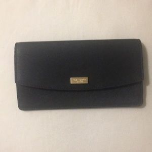 Kate spade back snap fold over wallet